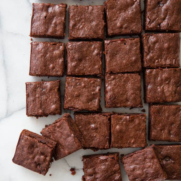 Dark Chocolate-Cherry Brownies