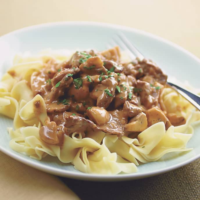 Classic Beef Stroganoff