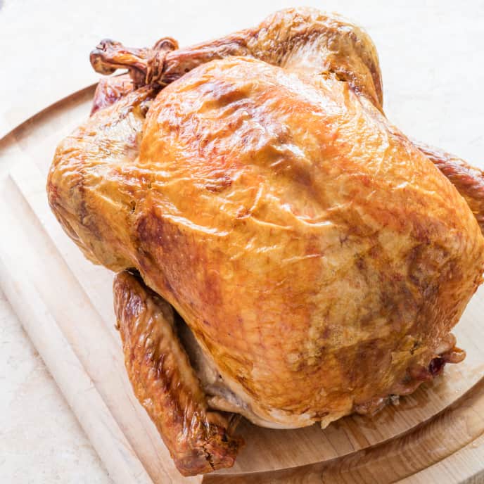 Roast Crisped Skin Turkey America S Test Kitchen Recipe