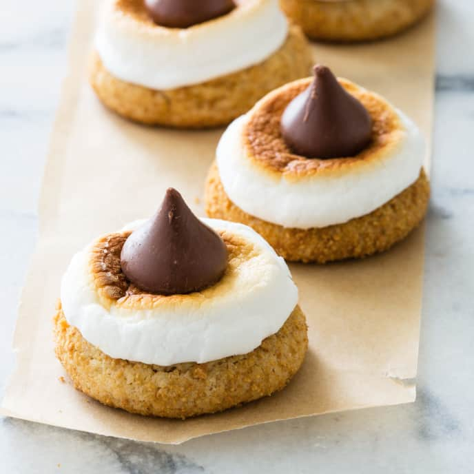 S'mores Blossom Cookies