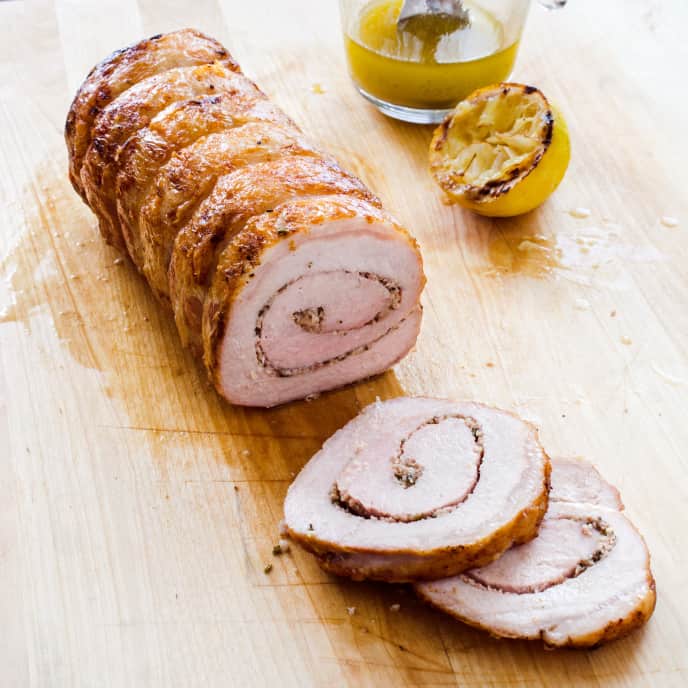 TuscanStyle Roast Pork with Garlic and Rosemary (Arista) America's