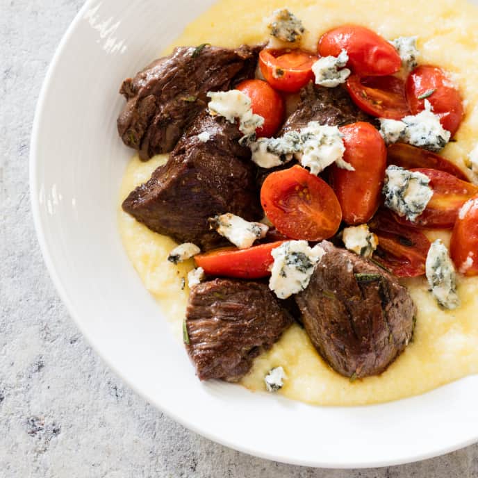 Rosemary Steak Tips with Polenta America's Test Kitchen Recipe