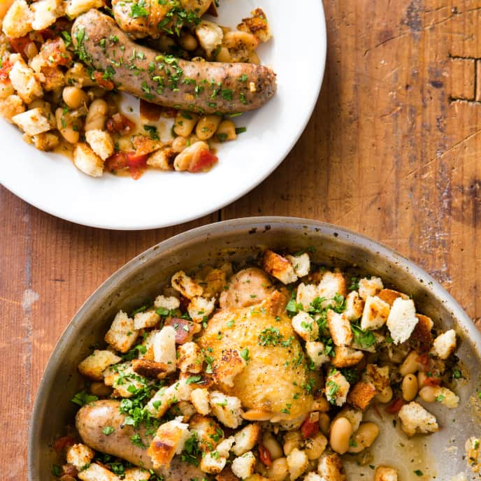 French-Style White Bean Stew for Two