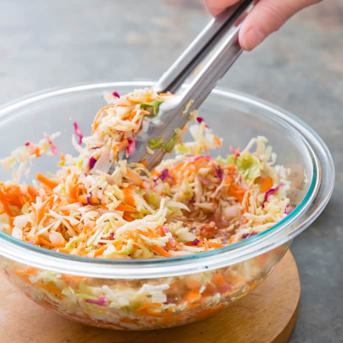 KentuckyStyle Vinegar Slaw Cook's Country Recipe
