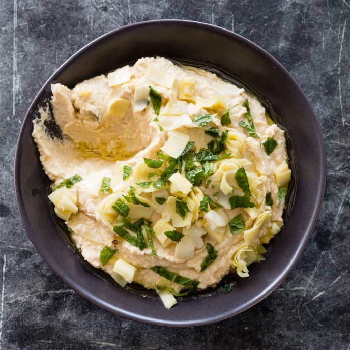 Artichoke-Lemon Hummus