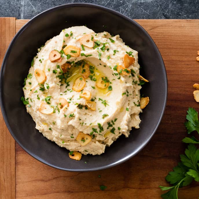 Roasted Garlic Hummus | America's Test Kitchen Recipe