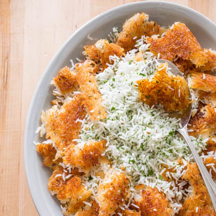 Persian Rice With Golden Crust Recipe – LQZW
