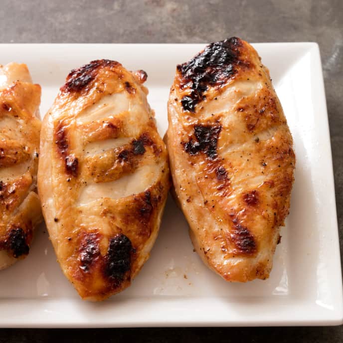 Simple Broiled Chicken Breasts America's Test Kitchen Recipe
