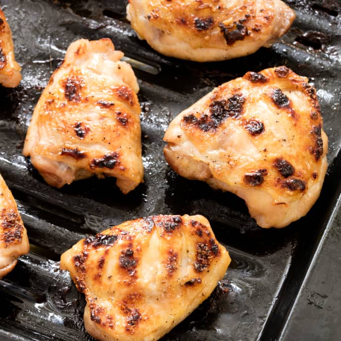 Simple Broiled Chicken Thighs America's Test Kitchen Recipe