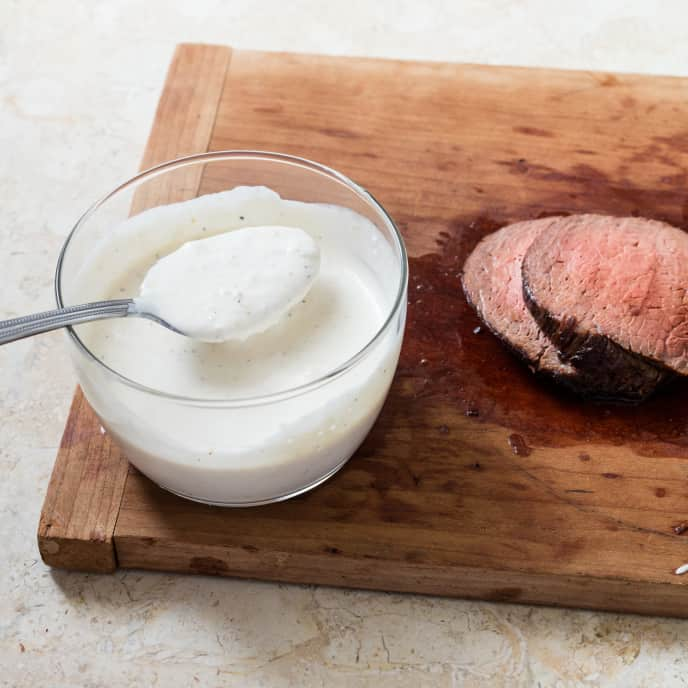 Lighter Horseradish Sauce