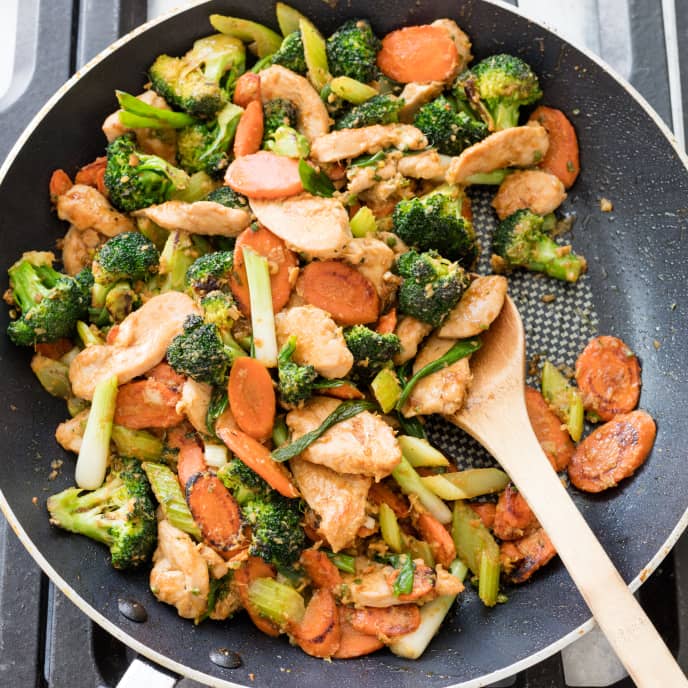 Stir-Fry with Ginger Sauce