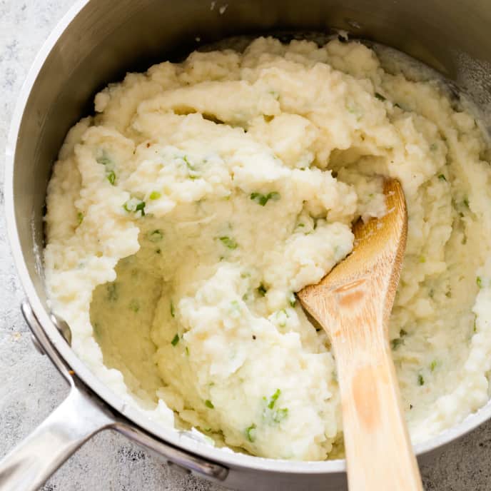Mashed Potatoes with Scallions and Horseradish America's Test Kitchen
