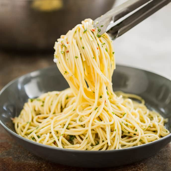 Pasta with Garlic and Oil—Aglio e Olio