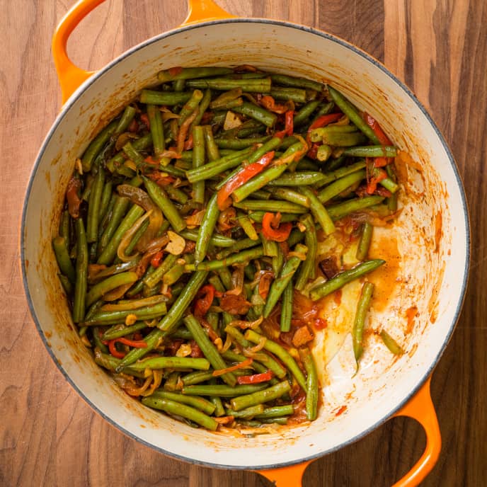 Basque-Style Green Beans