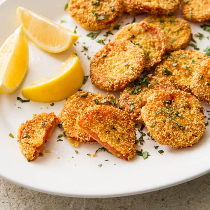 Fried Red Tomatoes