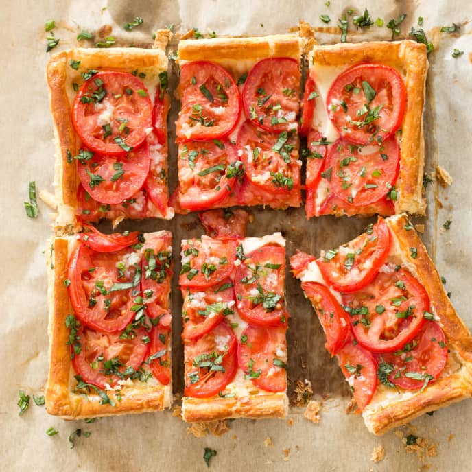 Tomato and Mozzarella Tart | America's Test Kitchen Recipe