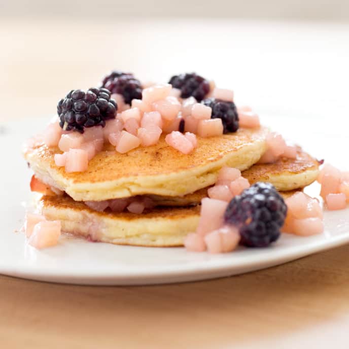 GlutenFree Lemon Ricotta Pancakes America's Test Kitchen Recipe
