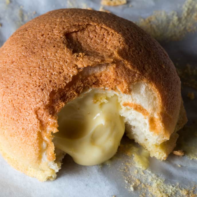 Pineapple Buns with Cream Filling (Bolo Bao) Cook's Illustrated Recipe