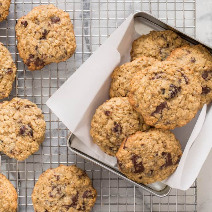 Cookie Sheets & Baking Sheets  Oatmeal Cherry Chocolate Chip Cookies –  Cooking Clarified