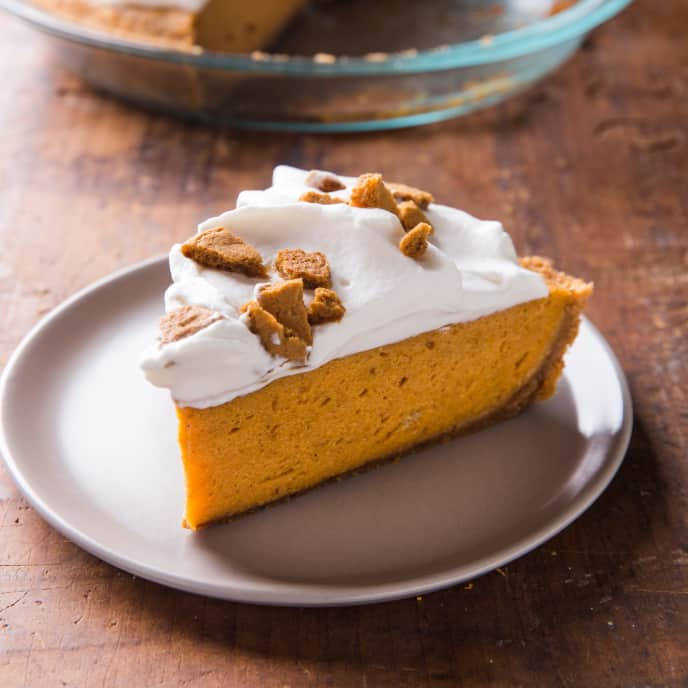 Rum Pumpkin Chiffon Pie