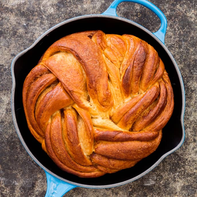 Cast Iron Cinnamon Swirl Bread America's Test Kitchen Recipe