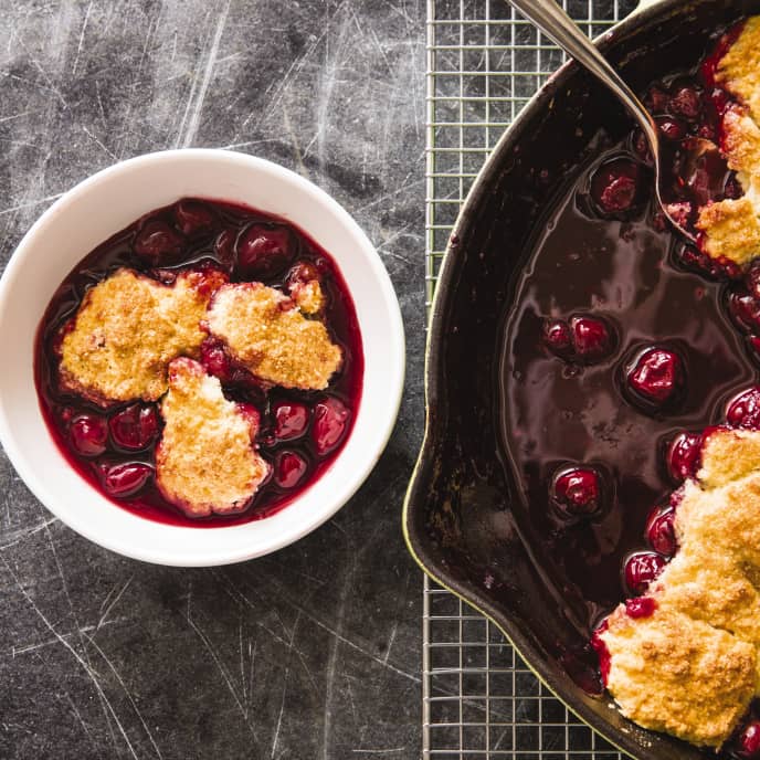 Cast Iron Cherry Cobbler | America's Test Kitchen