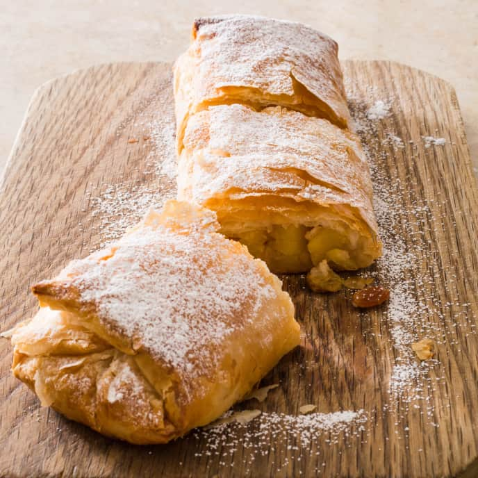 Apple Strudel for Two