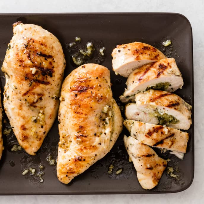 Grilled Stuffed Chicken Breasts