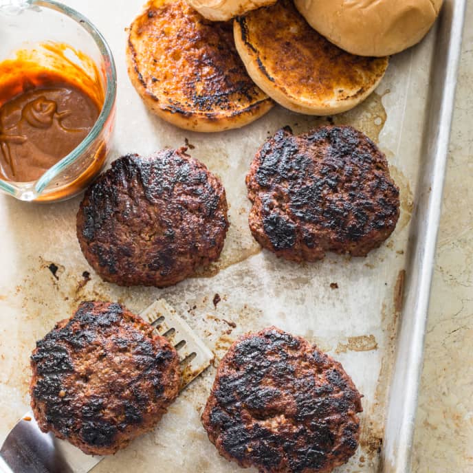 Grilled Steak Burgers