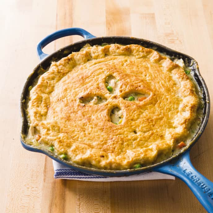 Cast Iron Chicken Pot Pie America's Test Kitchen Recipe