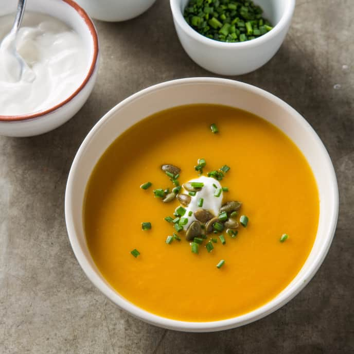 Slow-Cooker Classic Butternut Squash Soup