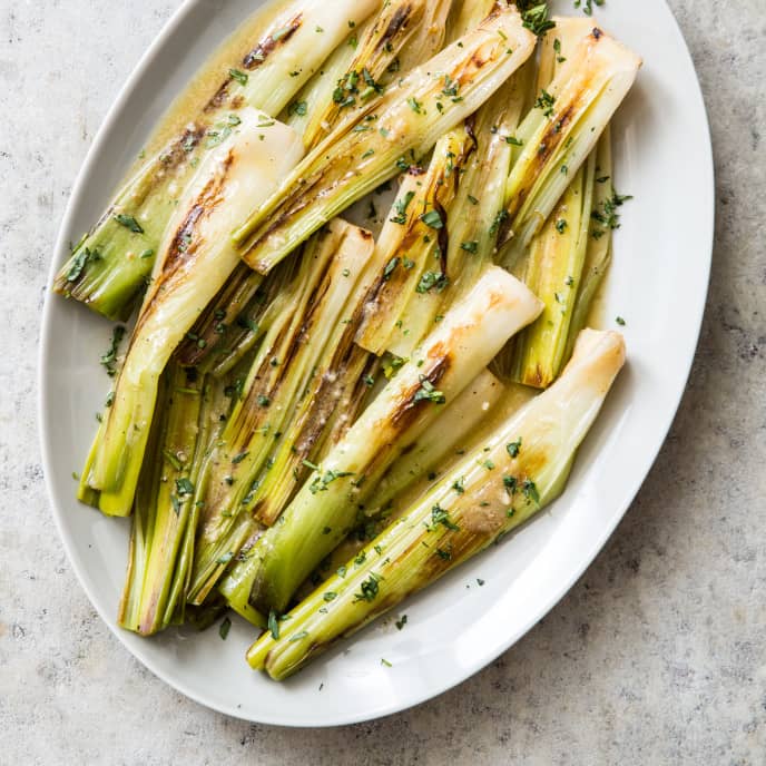 Braised Leeks