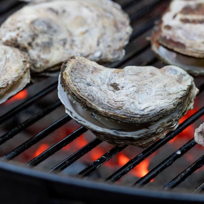 GasGrilled Clams, Mussels, or Oysters America's Test Kitchen Recipe