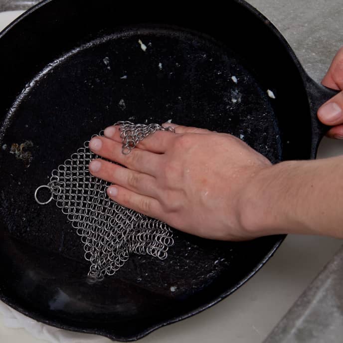 How to Clean and Season a Cast-Iron Pan