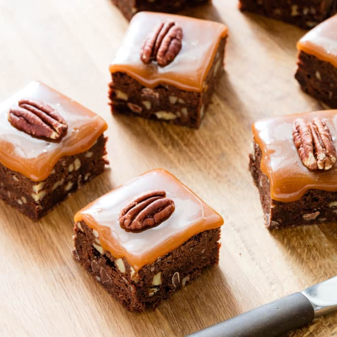 Ultimate Turtle Brownies | America's Test Kitchen Recipe