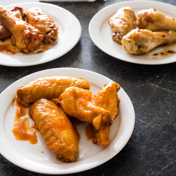 Oven-Fried Chicken Wings