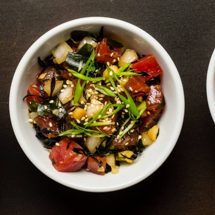 KombuCured Tuna Poke America's Test Kitchen Recipe