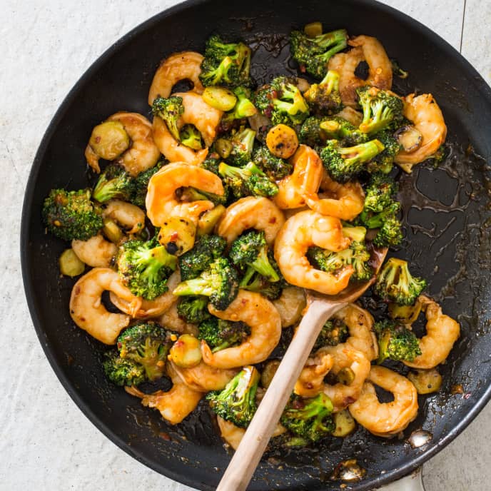 StirFried Shrimp and Broccoli Cook's Illustrated