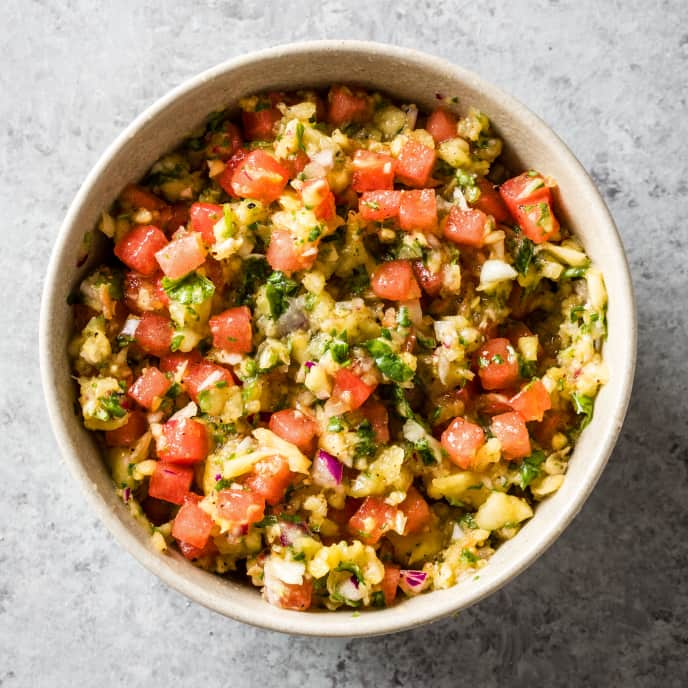 Pineapple-Watermelon Salsa