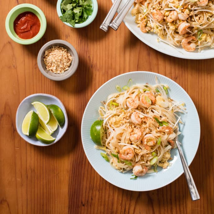 One-Pan Shrimp Pad Thai