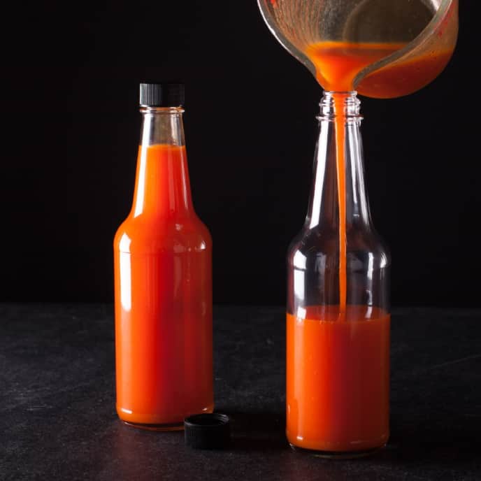 Fresno Chile–Carrot Hot Sauce