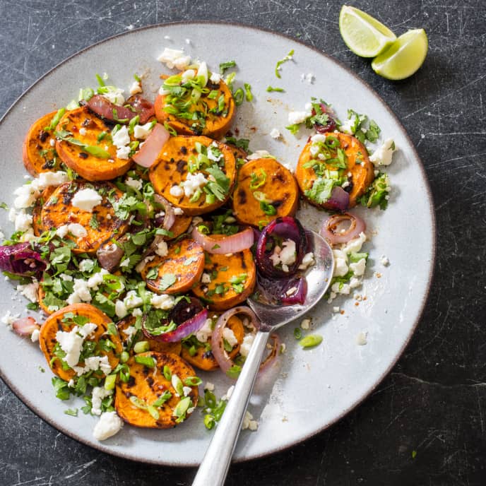 Grilled Sweet Potato Salad Cook S Country