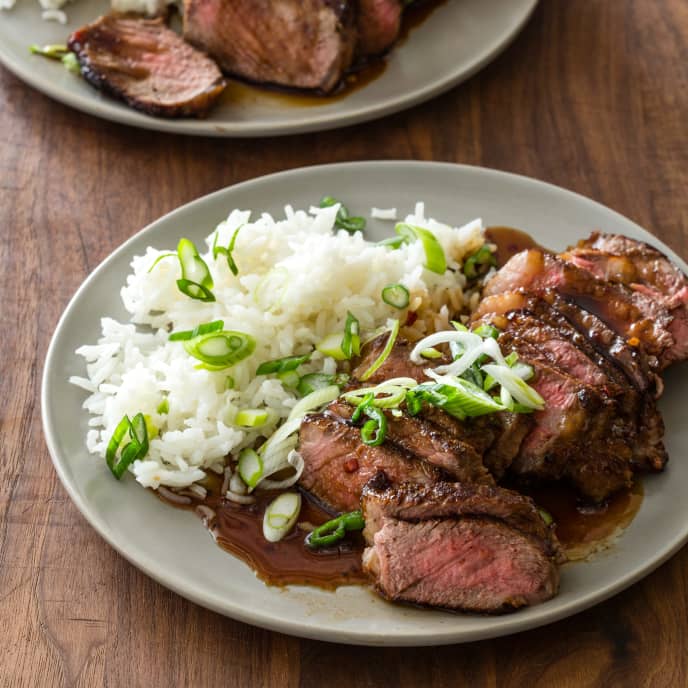 Steak Teriyaki for Two