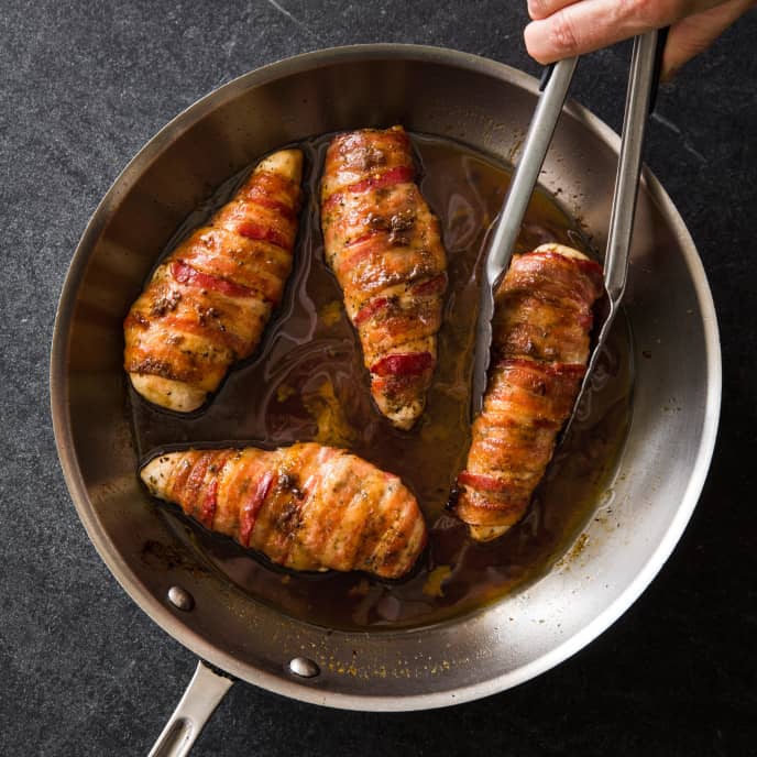 Bacon-Wrapped Chicken Breasts