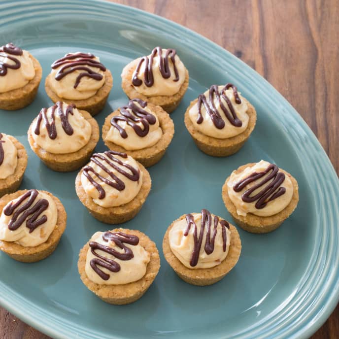 Fudgy Peanut Butter Mousse Cups