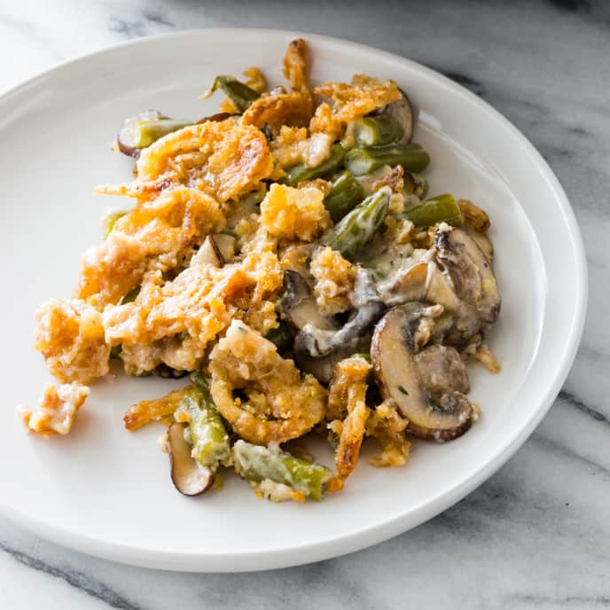 Extra-Crunchy Green Bean Casserole