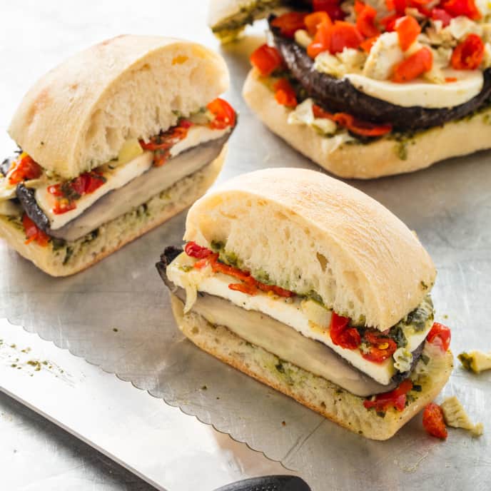Portobello Mushroom Sandwiches America's Test Kitchen Recipe