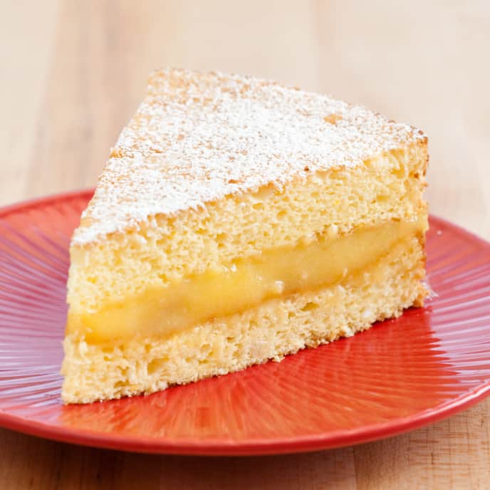 Sponge Cake with Rich Lemon Filling Cook's Illustrated Recipe
