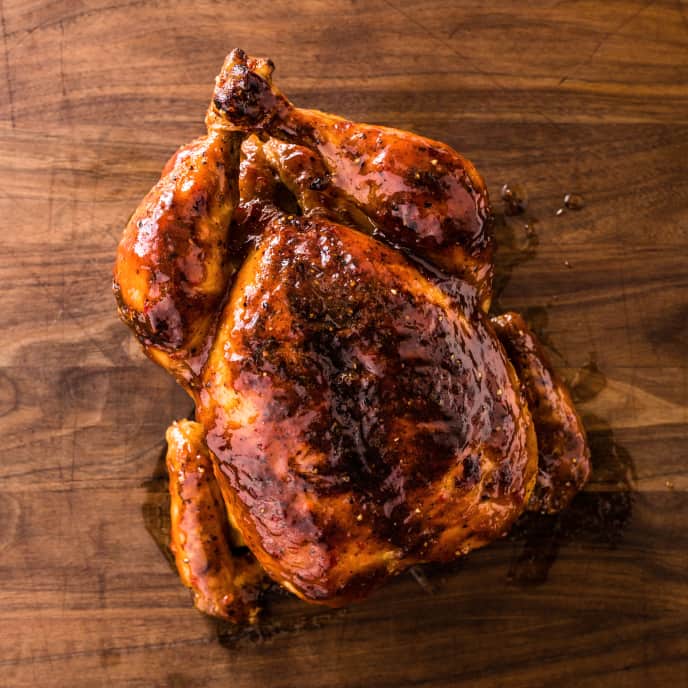 Glazed Roast Chicken America's Test Kitchen Recipe