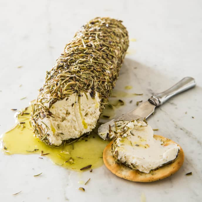 Goat Cheese Log with Herbes de Provence